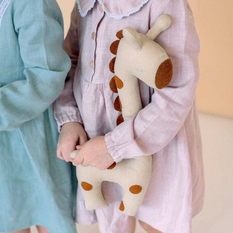 Cotton giraffe comforter