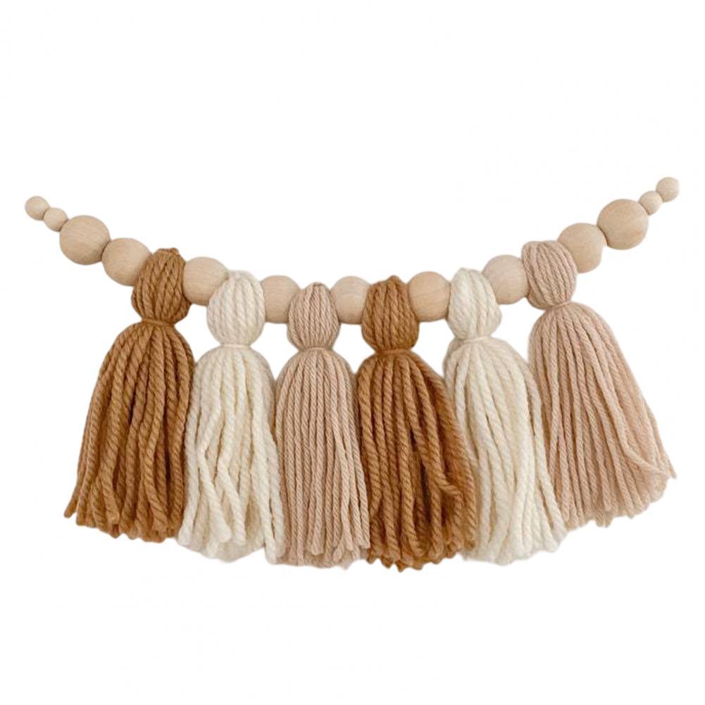 Baby room pompom garland