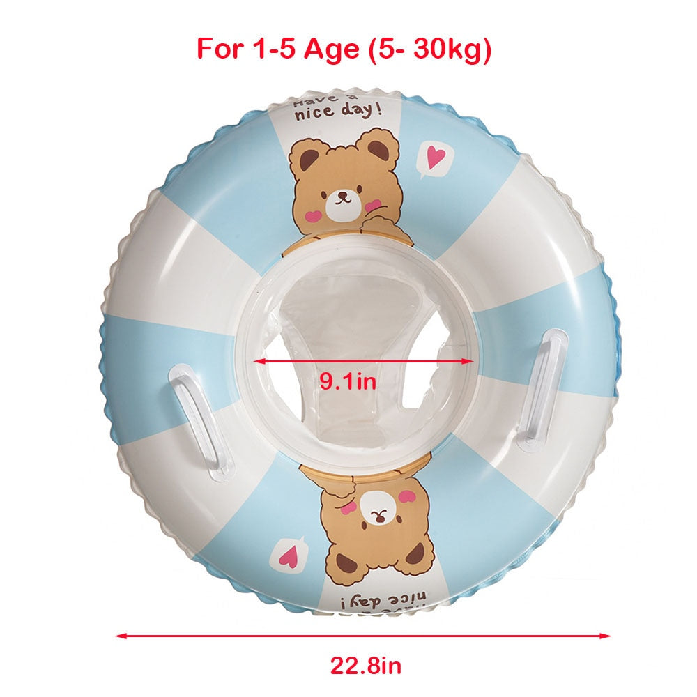 ZERONE Anneaux de natation transparents Anneaux Gonflables de Flotteur de Piscine de bébé de ZERONE Anneaux de natation transparents Anneaux Gonflables de Flotteur de Piscine de bébé de
