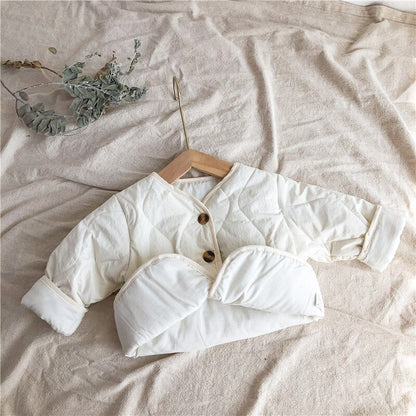 Baby cotton fleece jacket Spring