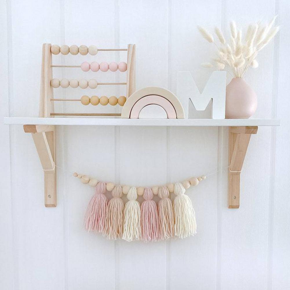 Baby room pompom garland